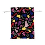 Fashion Pattern Accessories Design Lightweight Drawstring Pouch (S) Front