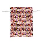 Funny Monsters Teens Collage Lightweight Drawstring Pouch (M) Front