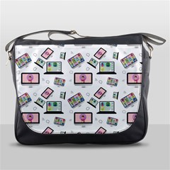 Computer Technology Communication Messenger Bag by Wegoenart