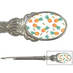 Pineapple Background Pattern Fruit Letter Opener Front