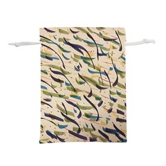 Abstract Pattern Freestyle Painting Lightweight Drawstring Pouch (m) by Wegoenart