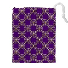 Background Pattern Design Drawstring Pouch (5xl) by Wegoenart