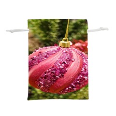 Christmas Decoration 9 Lightweight Drawstring Pouch (l) by artworkshop