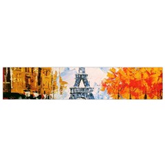 Eiffel Tower Landmark Architecture  Artistic Small Flano Scarf by danenraven