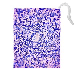 Cubes Cube Abstract Geometric Art Drawstring Pouch (4xl) by Wegoenart