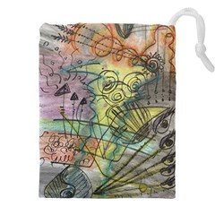 Energy Flow Intuition Drawstring Pouch (5xl) by Wegoenart