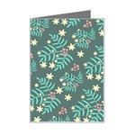 Illustration Pattern Seamless Mini Greeting Card Left