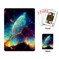 Abstract Galactic Wallpaper Playing Cards Single Design (rectangle) by Ravend