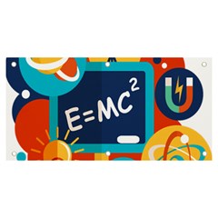 Natural Science Physics Laboratory Formula Banner And Sign 6  X 3  by danenraven