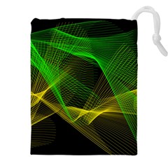 Abstract Pattern Hd Wallpaper Background Drawstring Pouch (4xl) by Ravend