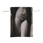Three Graces Sculpture Detail Lightweight Drawstring Pouch (S) Back