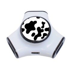 Cow Pattern 3-port Usb Hub by Wegoenart