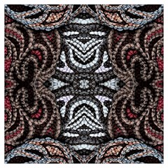Autumn Patterns Lightweight Scarf  by kaleidomarblingart