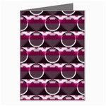 Background Geometric Pattern Orb Pattern Greeting Card Left