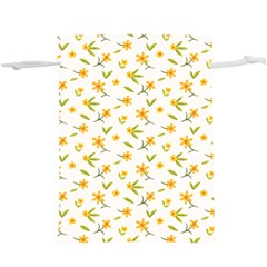 Cute Flower Design  Lightweight Drawstring Pouch (xl) by designsbymallika