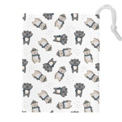 Cute Seamless Pattern With Koala Panda Bear Drawstring Pouch (5xl) by Wegoenart