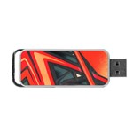 Graffiti Detail Wallpaper Texture Background Portable USB Flash (Two Sides) Front