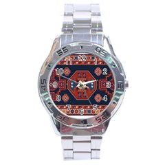 Armenian Carpet Stainless Steel Analogue Watch by Gohar