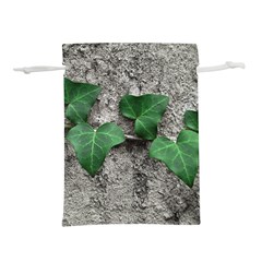 Vine On Damaged Wall Photo Lightweight Drawstring Pouch (l) by dflcprintsclothing