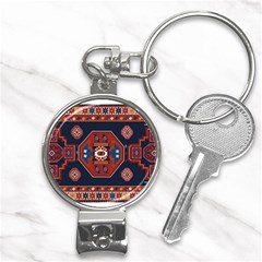 Armenian Carpet Nail Clippers Key Chain by Gohar