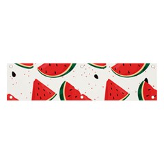 Watermelon Seamless Pattern Banner And Sign 4  X 1  by Jancukart