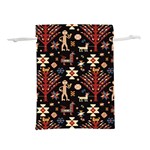 Carpet-symbols Lightweight Drawstring Pouch (S) Front