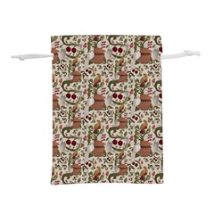 Ornaments Lightweight Drawstring Pouch (l) by Gohar