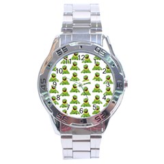 Kermit The Frog Stainless Steel Analogue Watch by Valentinaart