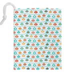 x mas texture pack 2 Drawstring Pouch (5XL) Back