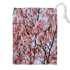 Japanese Sakura Background Drawstring Pouch (4xl) by artworkshop