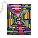 Art Background Abstract Drawstring Pouch (5XL) Back