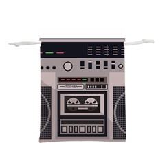Cassette Recorder 80s Music Stereo Lightweight Drawstring Pouch (l) by Pakemis