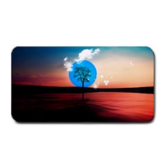 Surreal Fantasy Abstract Art Creativity Horizon Medium Bar Mat by Pakemis