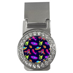 Space Pattern Money Clips (cz)  by Pakemis
