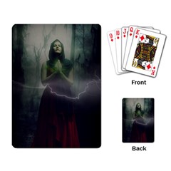 Beautiful Girl Playing Cards Single Design (rectangle) by Sparkle