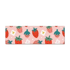Strawberry-seamless-pattern Sticker Bumper (10 Pack) by Pakemis