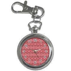 Pink-art-with-abstract-seamless-flaming-pattern Key Chain Watches by Pakemis