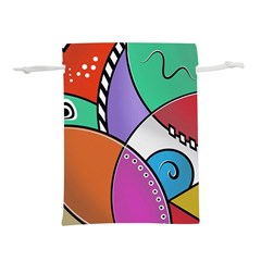 Modern Art Lightweight Drawstring Pouch (l) by gasi