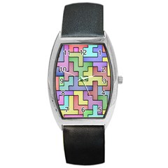 Colorful Stylish Design Barrel Style Metal Watch by gasi