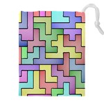 Colorful stylish design Drawstring Pouch (5XL) Front