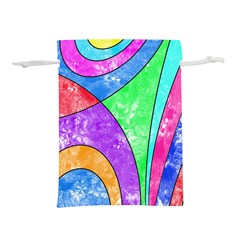 Colorful Stylish Design Lightweight Drawstring Pouch (l) by gasi