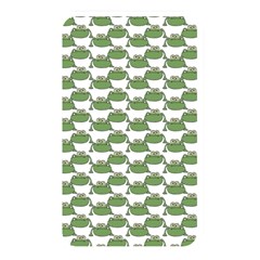 Funny Frog Cartoon Drawing Motif Pattern Memory Card Reader (rectangular) by dflcprintsclothing