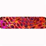 Fractal Black Texture Wallpaper Art Design Large Bar Mat 32 x8.5  Bar Mat