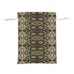 Vintage Ornament Pattern Lightweight Drawstring Pouch (S) Front