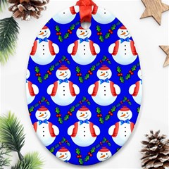 Seamless Repeat Repeating Pattern Ornament (oval) by artworkshop