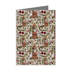 Pattern  Mini Greeting Card by Gohar