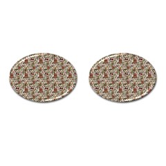 Pattern  Cufflinks (oval) by Gohar