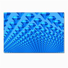 Diamond Pattern Postcard 4 x 6  (pkg Of 10) by Sparkle