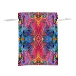 Firey Repeats I Lightweight Drawstring Pouch (S) Back