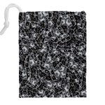 Creepy Head Mask Motif Random Pattern Drawstring Pouch (5XL) Back